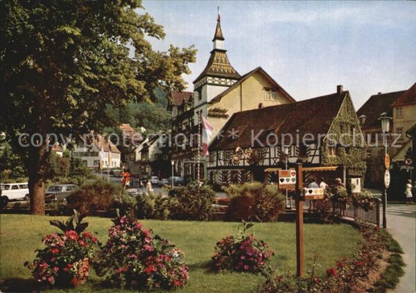 Bad Herrenalb Mönchs Posthotel mit Klosterschänke