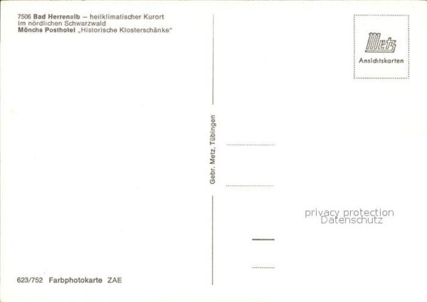Bad Herrenalb Mönchs Posthotel Klosterschänke – Bild 2