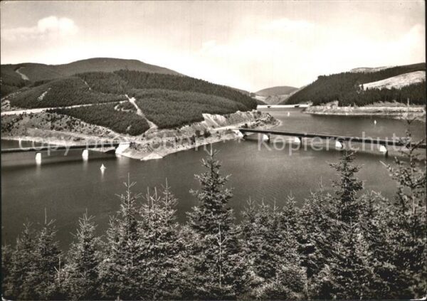 Okertalsperre Stausee Bramke und Weisswasserbrücke