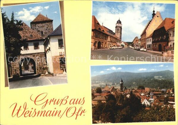 Weismain Marktplatz und oberes Tor