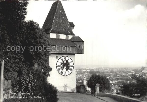 Graz Steiermark Uhrturm am Schloßberg