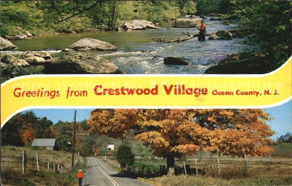 Crestwood Angle im Fluß