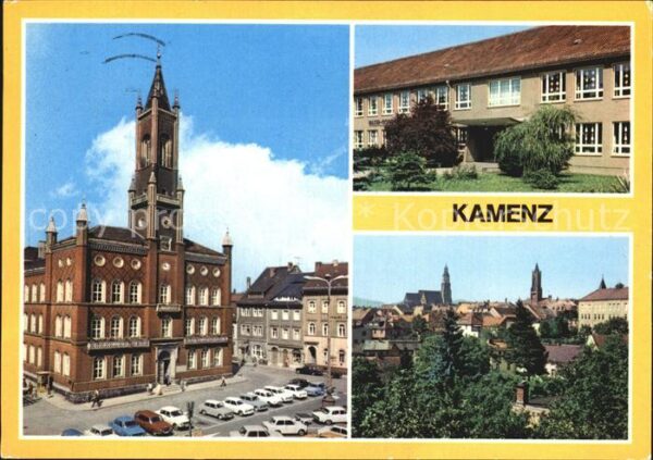 Kamenz Sachsen Rathaus Oberschule