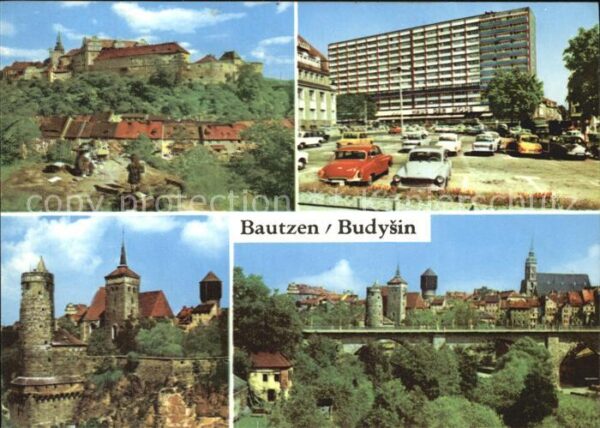 Bautzen Ortenburg Hochhaus Wasserkunst Friedens