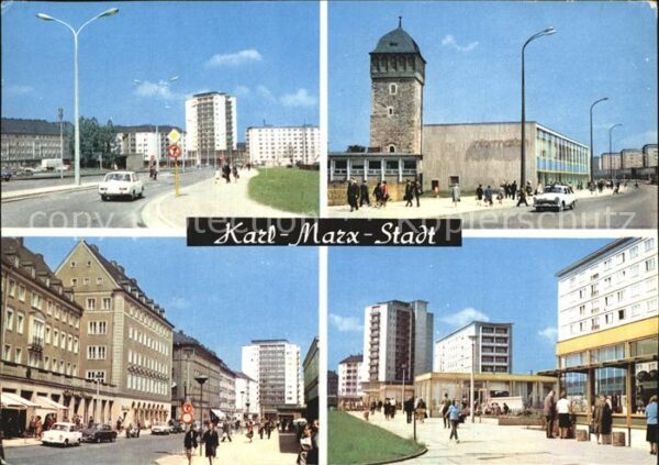 Karl-Marx-Stadt Roter Turm Klosterstrasse