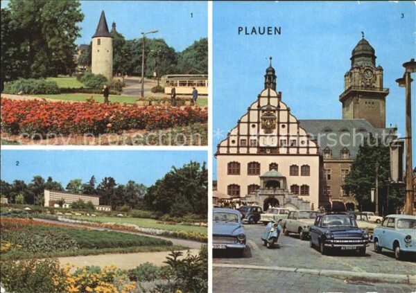 Plauen Vogtland Parktheater Stadtpark Nonnenturm