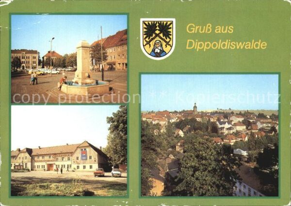 Dippoldiswalde Osterzgebirge Kulturhaus Platz des Friedens