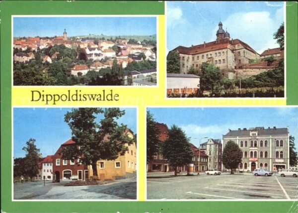 Dippoldiswalde Osterzgebirge Schloß Karl-Marx-Platz