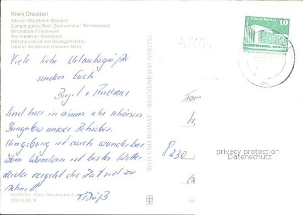 Moritzburg Sachsen Waldteich Boxdorf Camping Sonnenland Re – Bild 2
