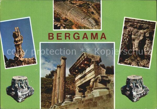 Bergama Izmir Ruinen Säulen