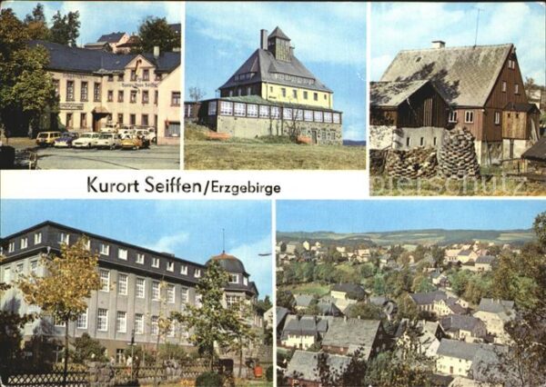 Seiffen Erzgebirge Restaurant Buntes Haus Schwartenbergbau