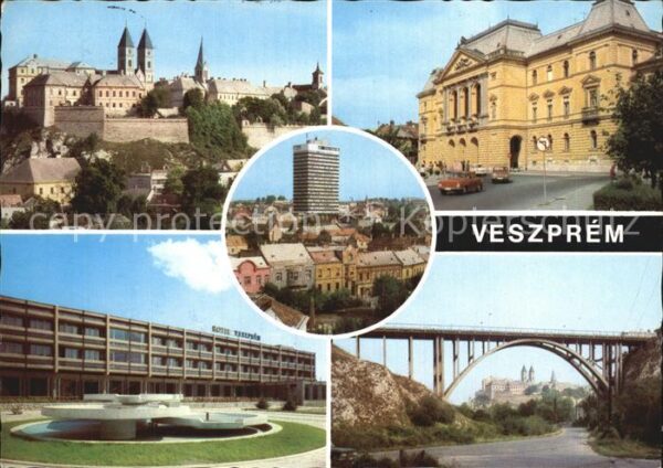 Veszprem Brücke Gebäude