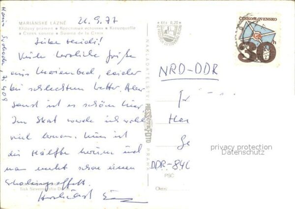 Marianske Lazne Kreuzquelle – Bild 2