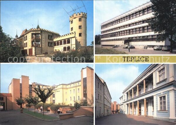 Teplice Gebäude
