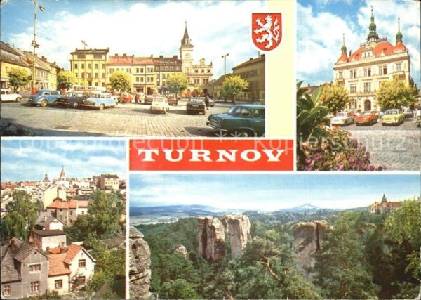 Turnov Felsen Gebäude