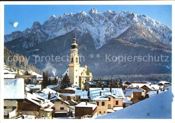 Dobbiaco Pustertal Suedtirol Cima Nove Toblach Elfer Kofel