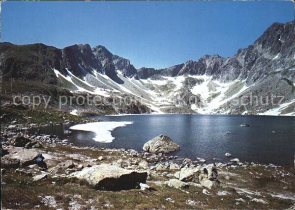 Vysoke Tatry Bergsee