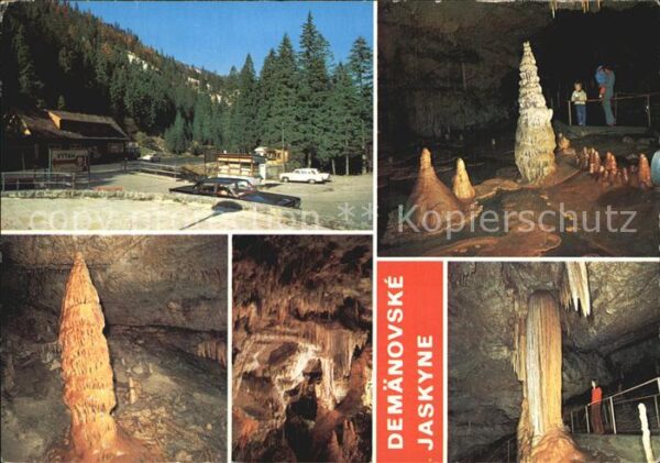 Nizke Tatry Demänovske Jaskyne Tropfsteinhöhle