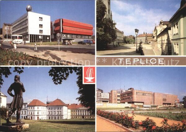 Teplice Ortspartien