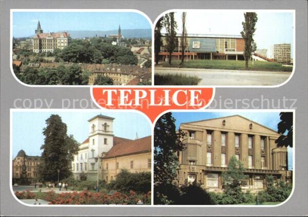 Teplice Gebäude