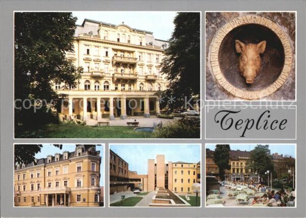 Teplice Gebäude Schweinkopf