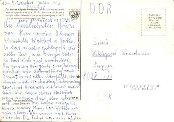 Piestany Brückenpartie Denkaml – Bild 2