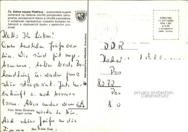 Piestany Brückenpartie Denkmal – Bild 2