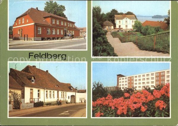 Feldberg Mecklenburg Rathaus Erholungsheime