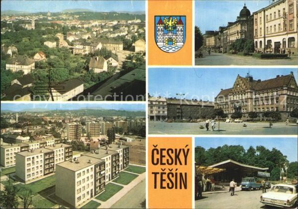 Cesky Tesin Celkove na mesto Gottwaldova trida s ho