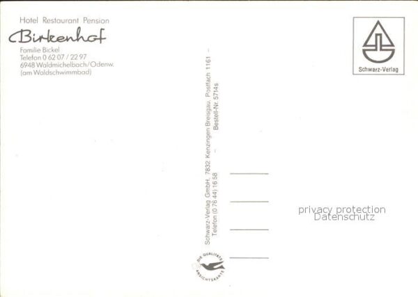 Waldmichelbach Hotel Restaurant Birkenhof Gasträume – Bild 2