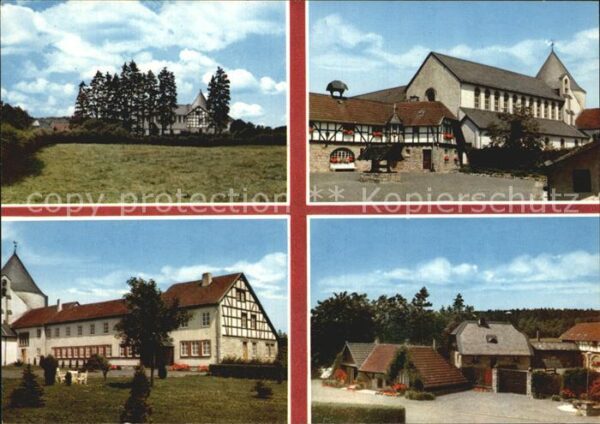 Dahlem Kall Abtei Maria Frieden Teilansichten