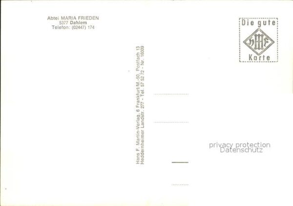 Dahlem Kall Abtei Maria Frieden Teilansichten – Bild 2