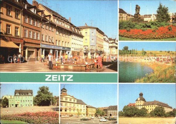 Zeitz Leninstr Platz der jungen Pioniere Frie