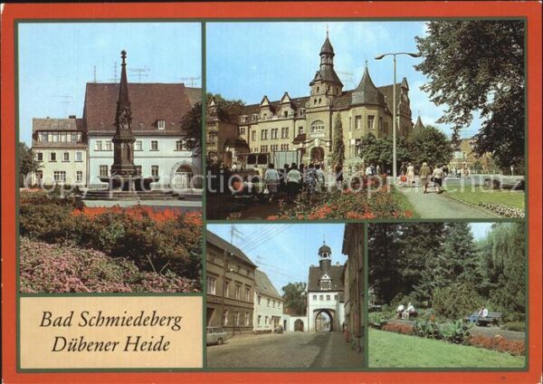 Bad Schmiedeberg Markt Kaufhaus Au Tor Kurpark
