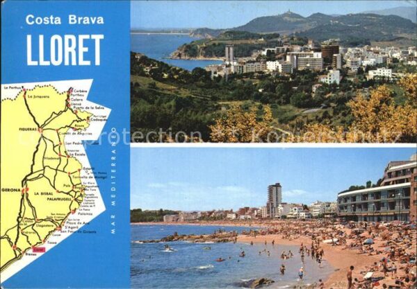 Lloret de Mar Costa Brava Panorama Strand