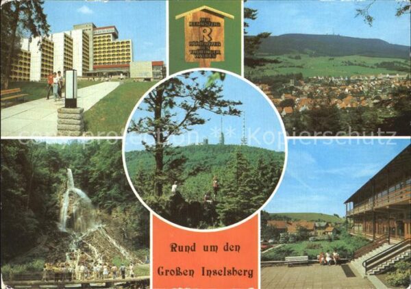 Friedrichroda FDGB Heim Aug Bebel Brotterode Gr Insel