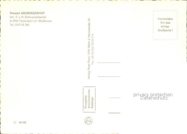 Techendorf Weissensee Pension Arlbergerhof – Bild 2