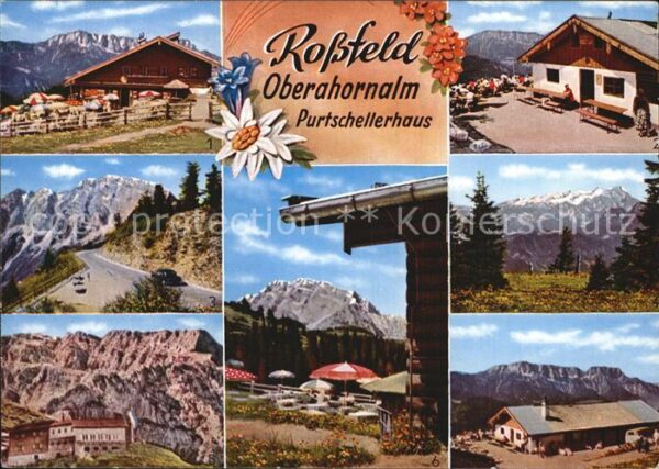 Rossfeldhuette Oberahornalm Hoher Göll Dachstein Purts