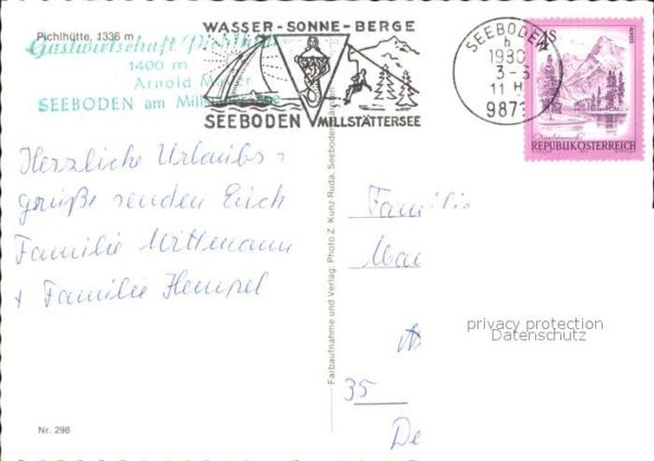 Seeboden Millstaettersee Pichlhütte – Bild 2