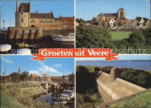 Veere Schloss Kirche Brücke