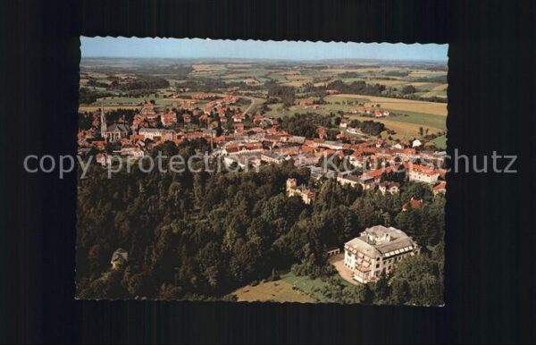 Bad Hall Oberoesterreich Landessanatorium Fliegeraufnahme