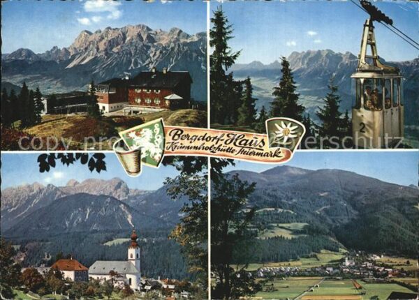 Haus Steiermark Krummholzhütte Hoher Dachstein Seilbahn
