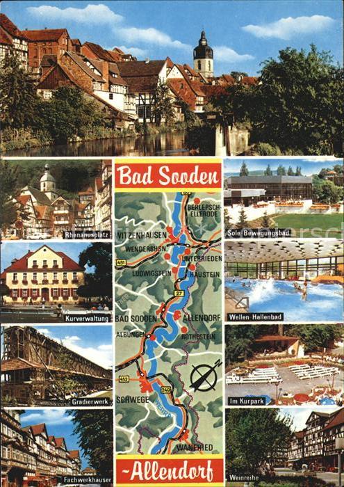 Bad Sooden-Allendorf Rhenanusplatz Bewegungsbad Kurverwaltun