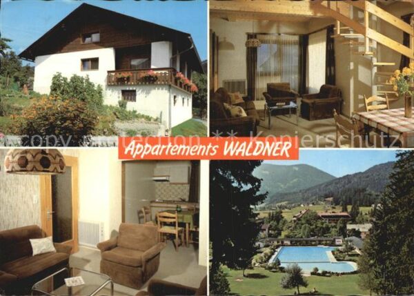 Weissbriach Appartements Waldner Gaststube Swimming