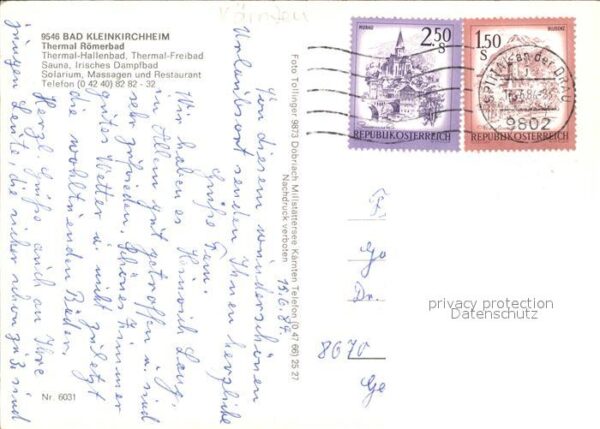 Bad Kleinkirchheim Kaernten Fliegeraufnahme Thermal Römerbad – Bild 2