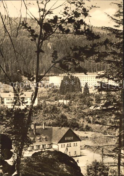 Erlabrunn Erzgebirge Bergarbeiter Krankenhaus Dr Georg Benja