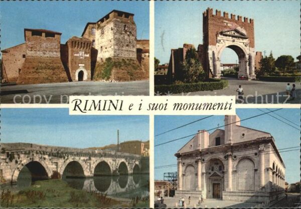Rimini Die wichtigsten Denkmäler