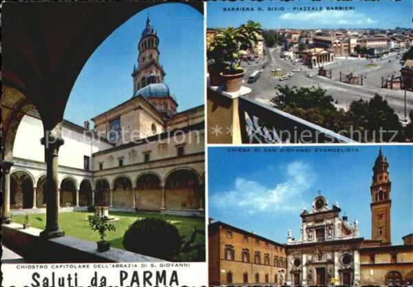 Parma Emilia-Romagna Chiesa di San Giovanni Evangelista Piaz
