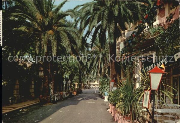 ALASSIO Savona Liguria IT Cavour Strasse