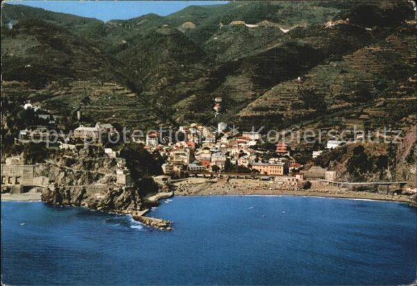 Monterosso al Mare Fliegeraufnahme Le Cinque Terre